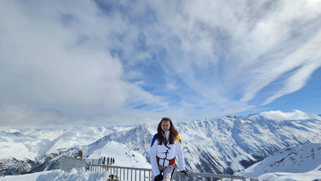 Poza e fãcutã la 3000 m, īn Sölden